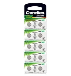 Baterie Camelion Alcalina AG1/LR60 - 10 Bucati