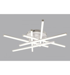 Lustra LED 6 Brate Alba Axis 88W