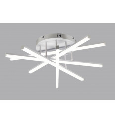 Lustra LED 6 Brate Alba Axis 73W