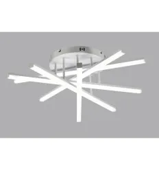 Lustra LED 6 Brate Alba Axis 73W