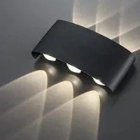 Aplica LED 6W Perete Lumaro 3000K Neagra  2