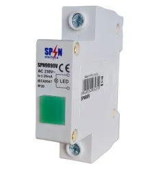 Lampa De Semnalizare Pe Sina Din Verde 20ma 230V Fi22