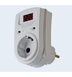Digitop Releu Protectie Tensiune Cu Priza 16A Vp-16an 380117