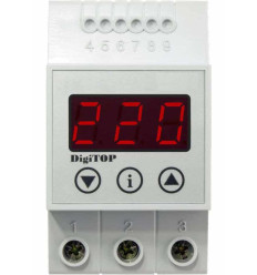 Digitop Releu Protectie Tensiune Pe Sina Din 20A Vp-20A 380124