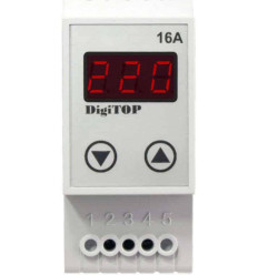 Digitop Releu Protectie Tensiune Pe Sina Din 16A Vp-16A 380032