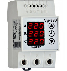 Digitop Releu Comutator Automat De Faza Si Protectie Tensiune Ps-63A