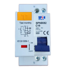 Siguranta Automata Diferentiala Rcbo 1p+n 16A 30ma