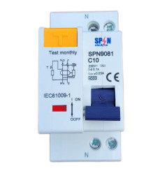 Siguranta Automata Diferentiala Rcbo 1p+n 10A 30ma