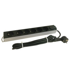 Prelungitor 3 Metri 6P+K 3x1.5 Cu Protectie La Supratensiune