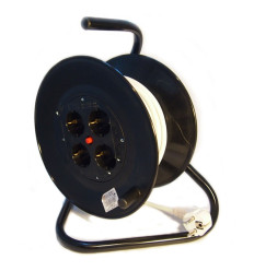 Prelungitor Cu Derulator (Ruleta) 3x2.5mm Relee - 50M