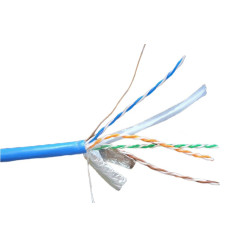 Cablu Ftp Cupru Albastru Cat 6 24awg (305m)