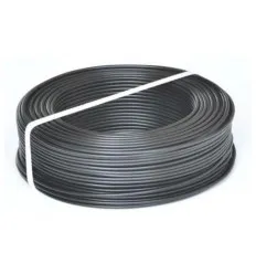 Cablu Electric Flexibil Negru Myyup 2x0 75 Plat - Rola 100m