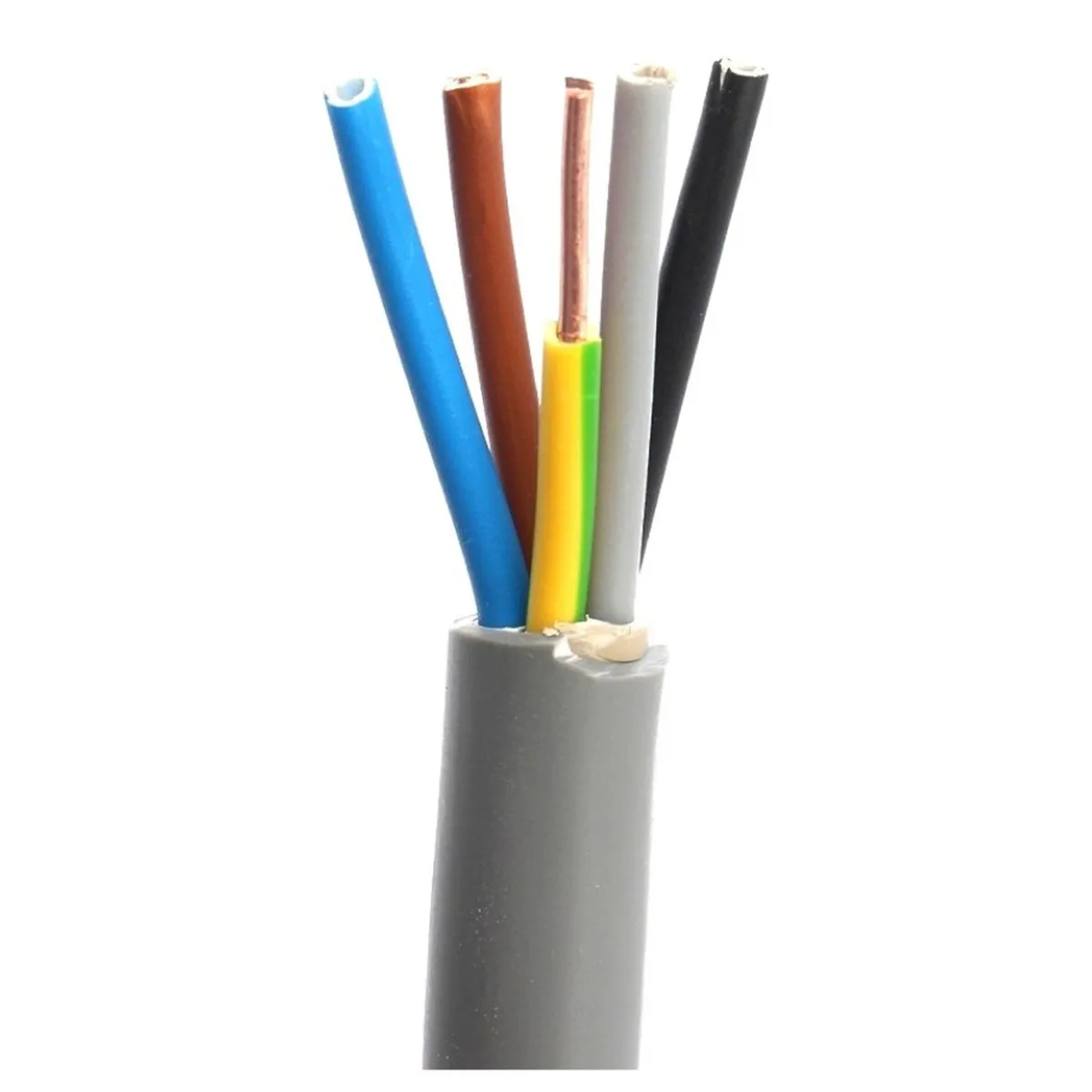 Cablu Electric Rigid Cyyf 5x4mm (tambur)