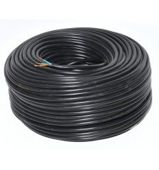 Cablu Electric Flexibil Negru Myym 3x4 - Rola 100m