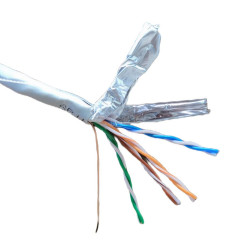 Cablu Ftp Cupru Gri Cat 5e 24awg (305m)