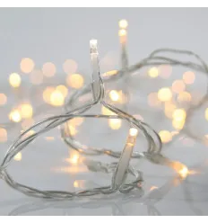 Perdea 360 LED, Fir Transparent, Alb Cald + 40 Alb Rece Flash (200 x200cm), Cablu 3m, IP44