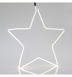 Stea 2M Neon LED, 2 Cai, Alb Rece, 54x58cm, IP44