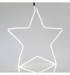 Stea 2M Neon LED, 2 Cai, Alb Rece, 54x58cm, IP44