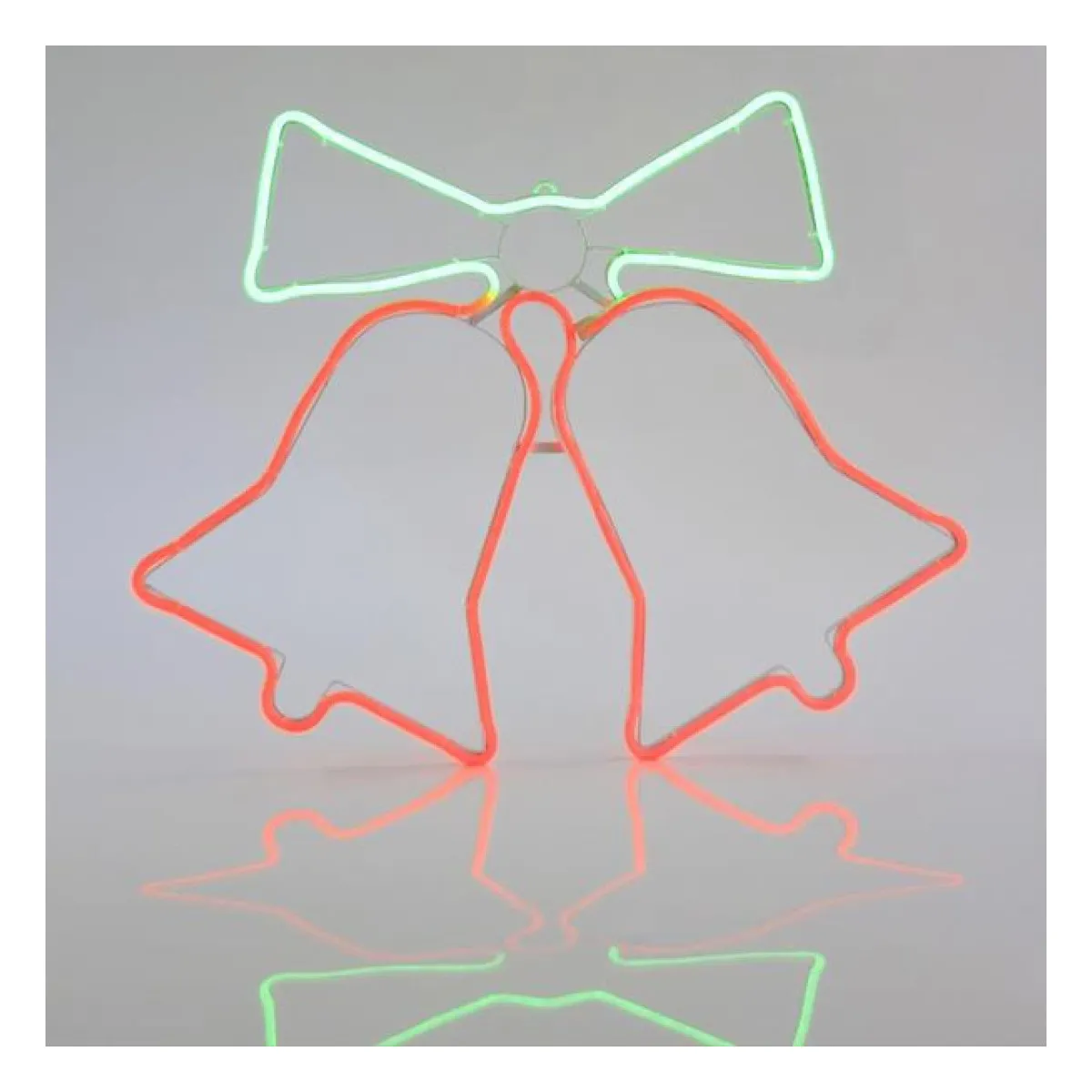 Clopotei 3M Neon LED, 2 Cai, Rosu, 59x47cm, IP44 1