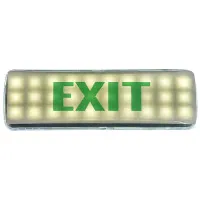 Autocolant Exit Fundal Alb Pentru Lampa 30xSmd  2