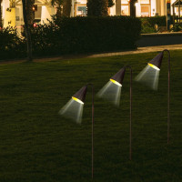Stalp LED Gradina 4W 24V 3000K Negru  2