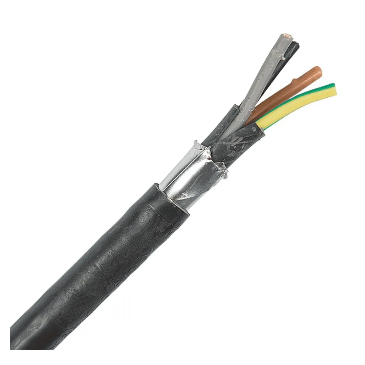 Cablu De Energie Armat Ignifug Cyaby-F 4x2.5 Fractii