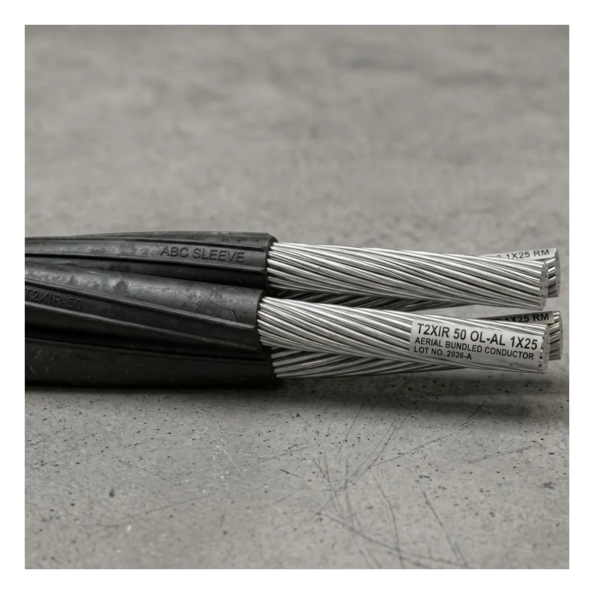 Conductor De Energie Torsadat T2xir 50 Ol-Al 1x25
