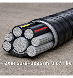 Cablu De Energie Torsanat Complex T2xir 50 8+3x95rm 0.6 1 Kv