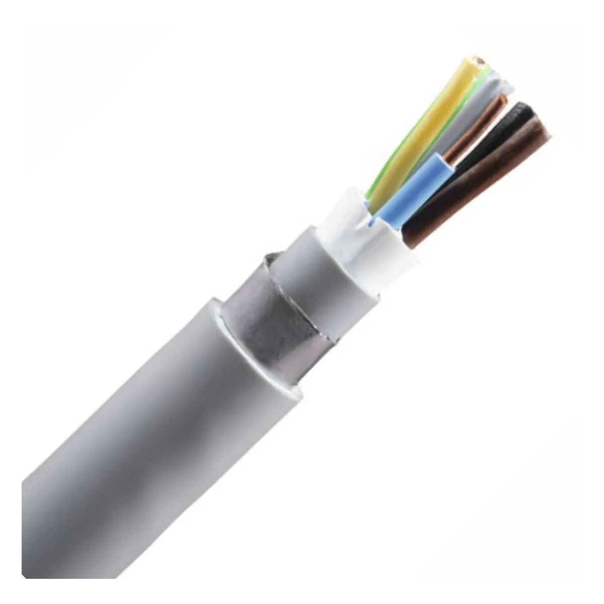 Cablu De Energie Armat Ignifug Cyaby-F 5x2.5 (100m)