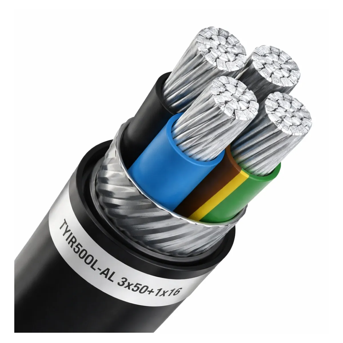 Cablu De Energie Tyir50ol-Al 3x50+1x16