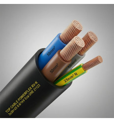 Cablu De Energie Flexibil Rv-K 3x50+25