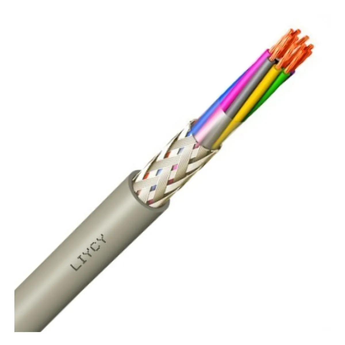 Cablu De Comanda Si Control Flexibil, Ecranat Liycy 4x0.75