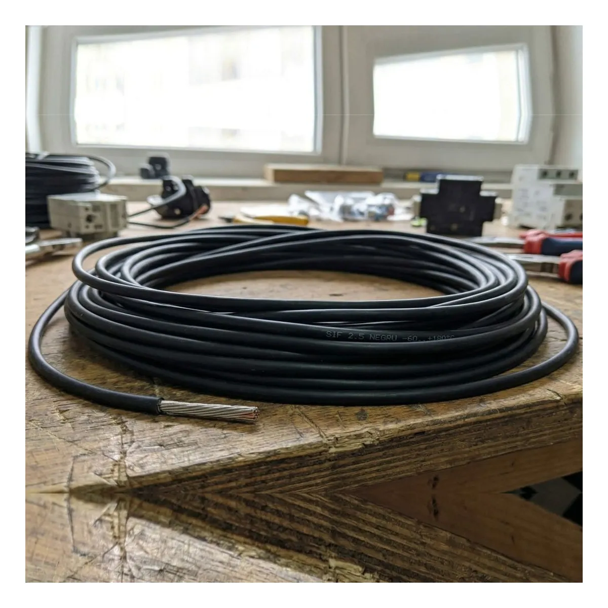 Conductor Electric Flexibil Sif 2.5 Negru