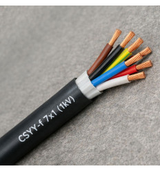 Cablu De Semnalizare Si Comanda Fara Armatura Csyy-F 7x1 (1kv)