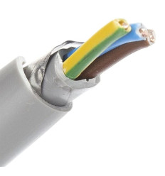 Cablu De Comanda Si Semnalizare, Ecranat, Cu Izolatie Si Manta Din Pvc, Armat Csyeabyf 3x1.5