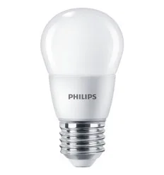 Bec LED sferic P48 7-60W E27 827 Philips