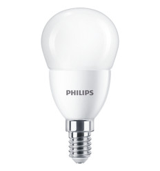 Bec LED sferic P48 7-60W E14 827 Philips