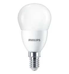 Bec LED sferic P48 7-60W E14 827 Philips
