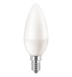 Bec LED lumânare B38 7-60W E14 827 Philips