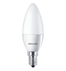 Bec LED Lumanare B35 5.5-40W E14 827 Philips