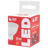 Bec LED Spot MR16 5W GU5.3 6400K Alb Rece - Homelight