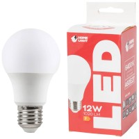 Bec LED A60 12W E27 6400K Alb Rece - Homelight - ambalaj