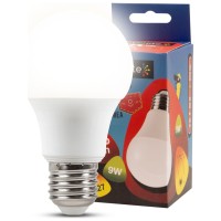 Bec LED A60 9W E27 3000K Alb Cald - Novelite - detaliu