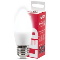 Bec LED lumanare 5W E27 6400K Alb Rece - Homelight - detaliu