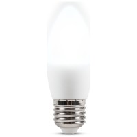 Bec LED lumanare 5W E27 6400K Alb Rece - Novelite - ambalaj