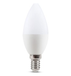 Bec LED lumanare 5W E14 6400K Alb Rece - Novelite
