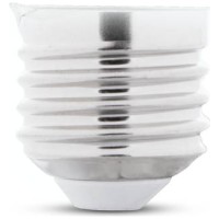 Bec LED Filament Sferic 2W E27 2700K Clar Alb Cald - Novelite - vedere laterala