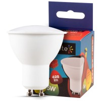 Bec LED spot 5W GU10 6400K Alb Rece - Novelite - detaliu