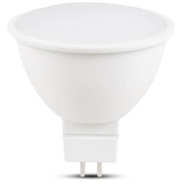 Bec LED Spot 5W GU5.3 3000K Alb Cald - Novelite - vedere laterala