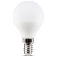 Bec LED sferic 5W E14 6400K Alb Rece - Novelite